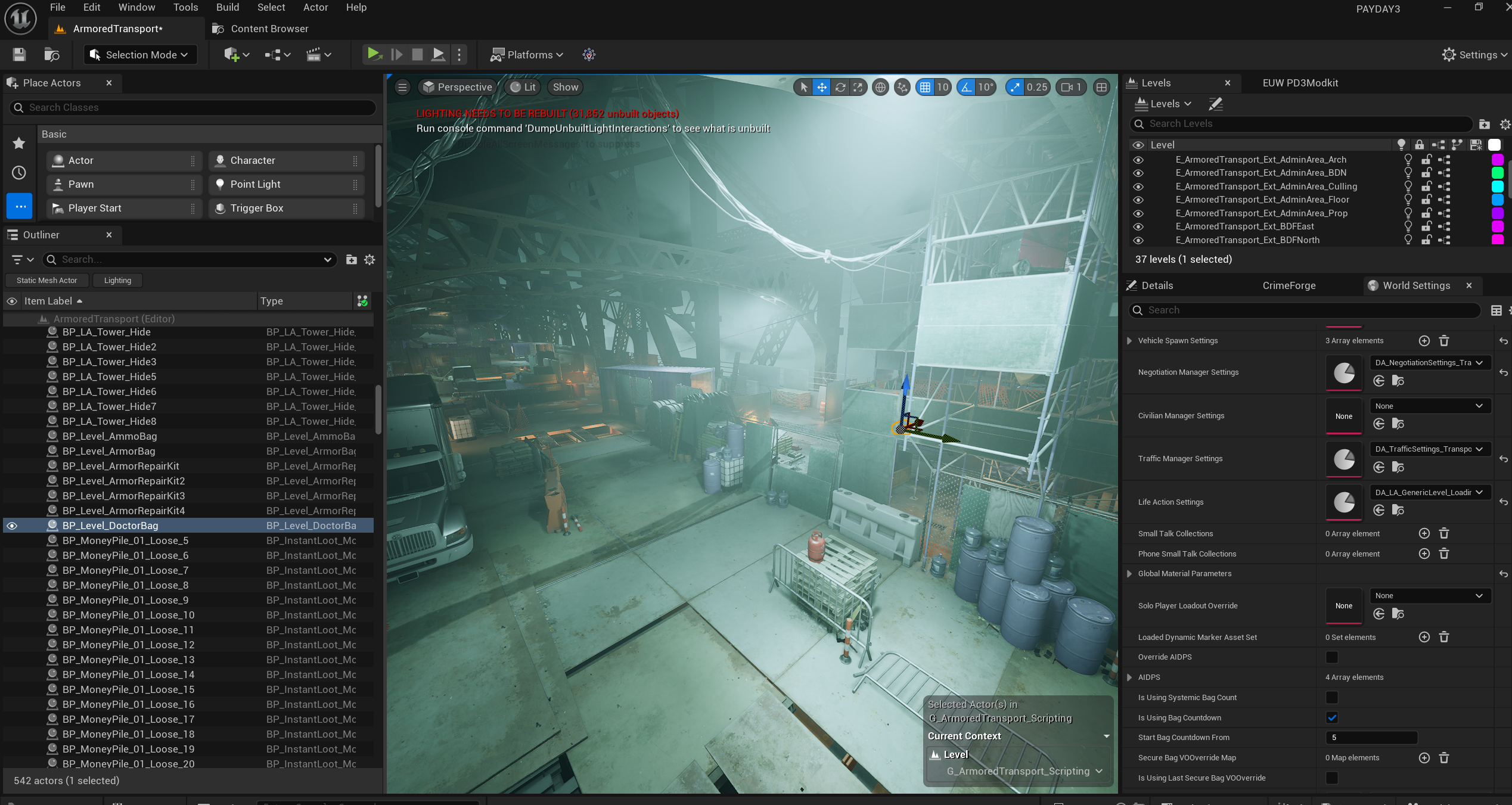 View heists
