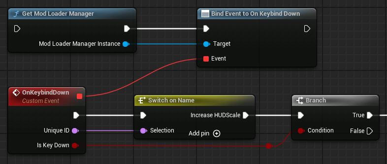 Example Keybind Down with HUD Scale Setup